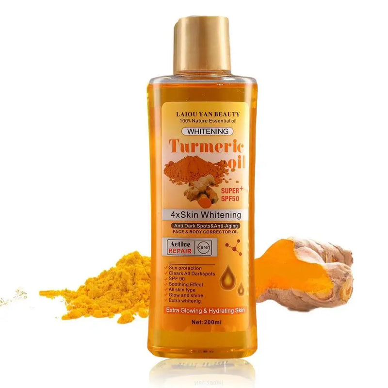 Turmeric Essential Oil Facial Body Massage