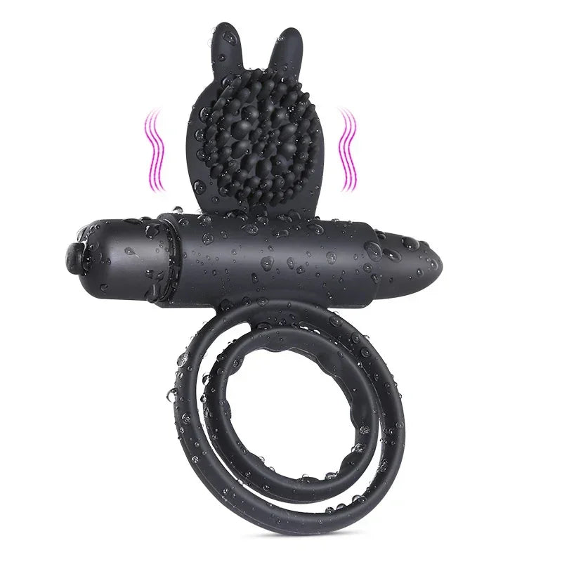 Silicon Balls Male Penis Ring Dildo