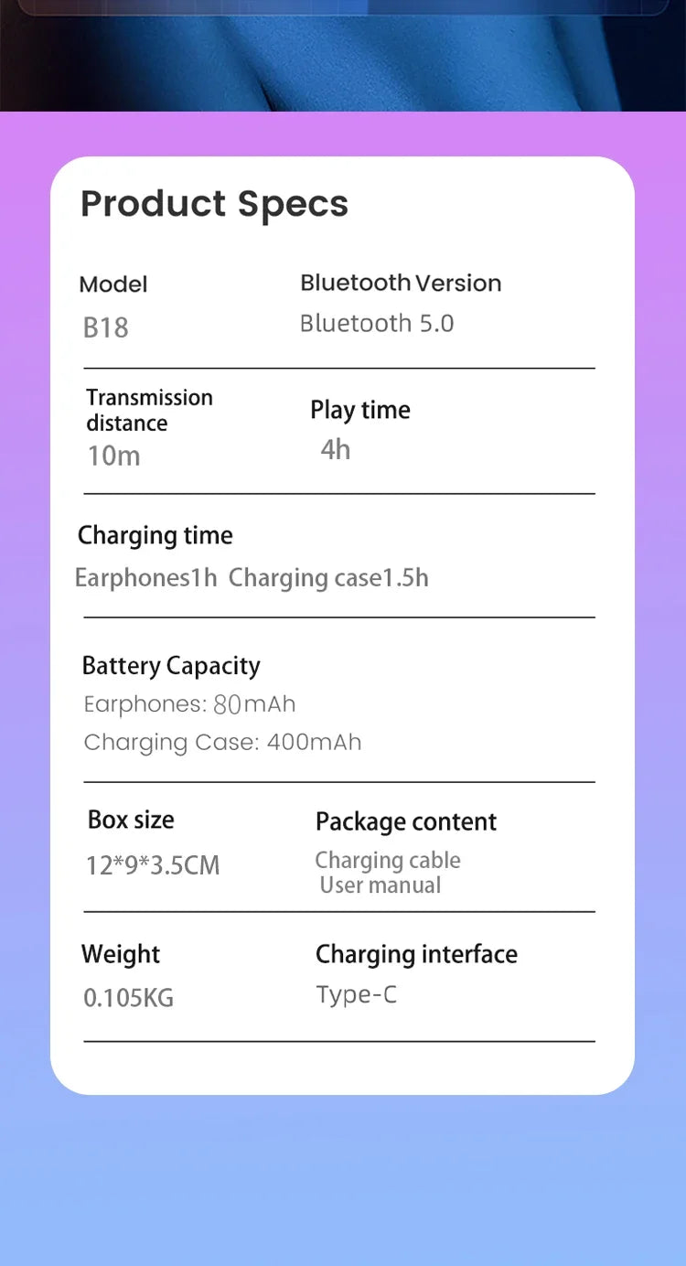 Wireless Bluetooth APP Travel Translator 2024