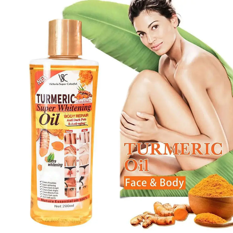 Turmeric Essential Oil Facial Body Massage