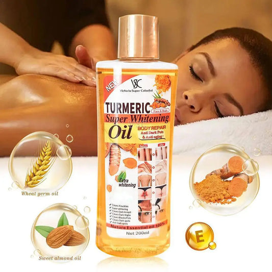 Turmeric Essential Oil Facial Body Massage