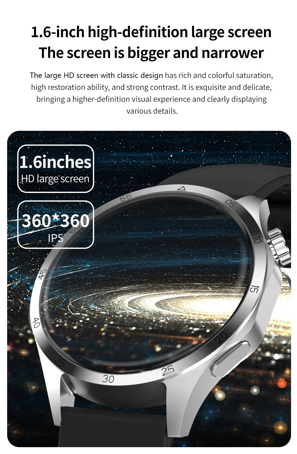 Smart Watch for  Men's and Women