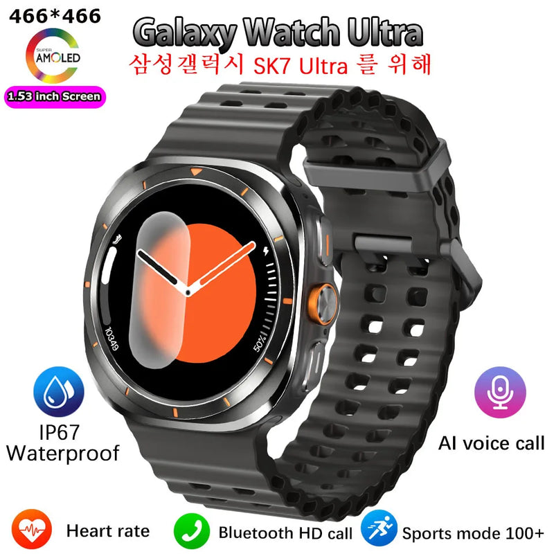 Music Bluetooth Call Sport GPS Waterproof Smartwatch Men