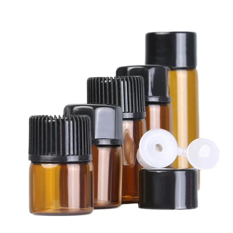 Essential Oil Bottles Amber