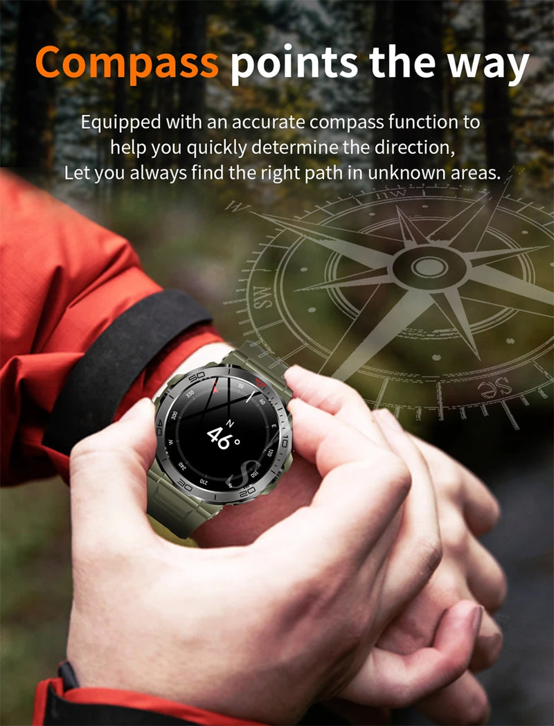 New GPS Outdoor Smartwatch for Men's