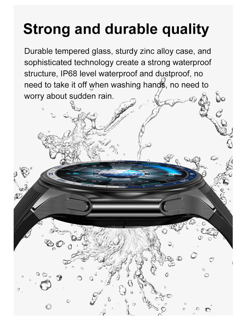 Smartwatch Men and Sports Fitness Waterproof Bracelet