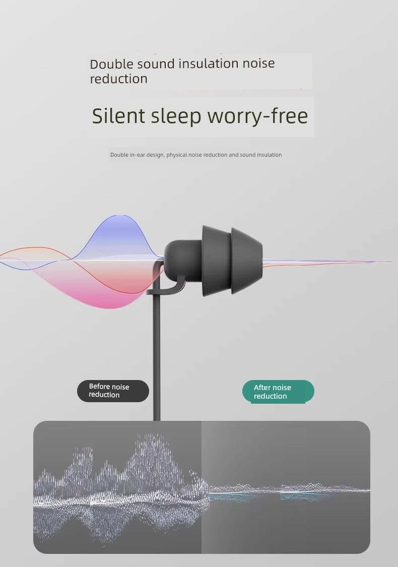 Typec Interface Noise Reduction Computer Does Not Hurt Sleep Headset