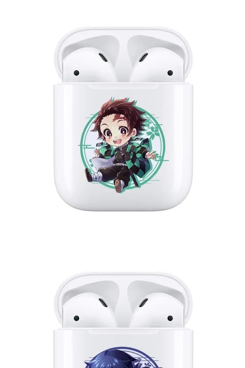 New Ghost Slayer Headphones Two-dimensional Anime Tanjiro Nezuko True Wireless Bluetooth Headphones Sports Headset Wholesale