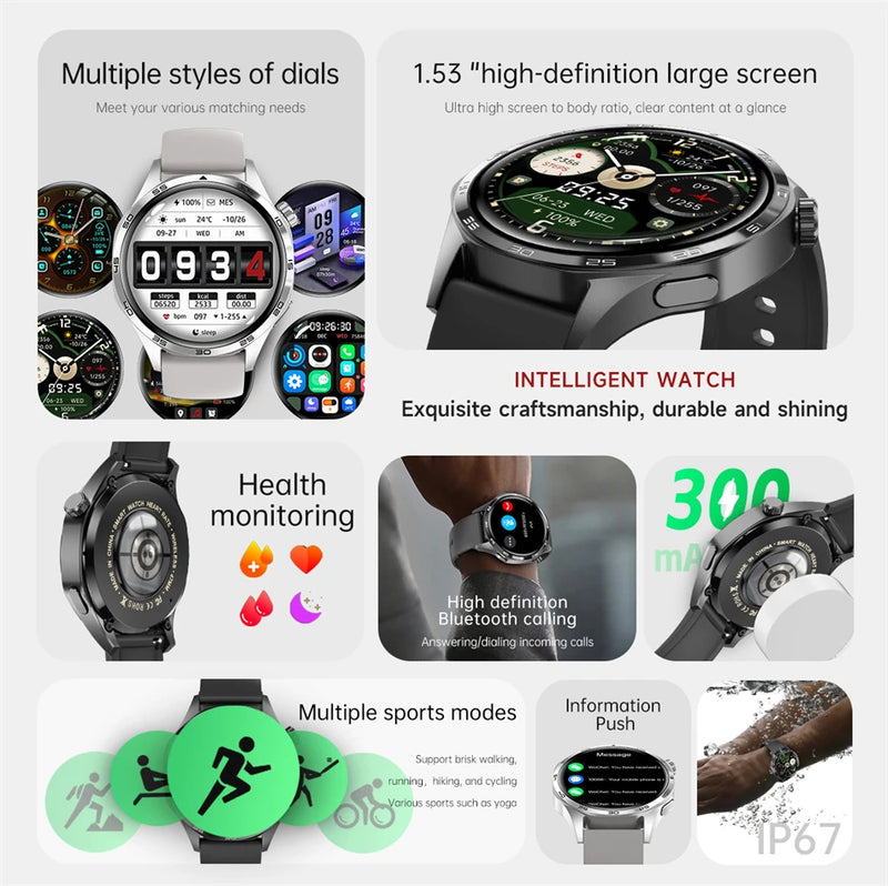 Outdoor Sports Smart Watch Men