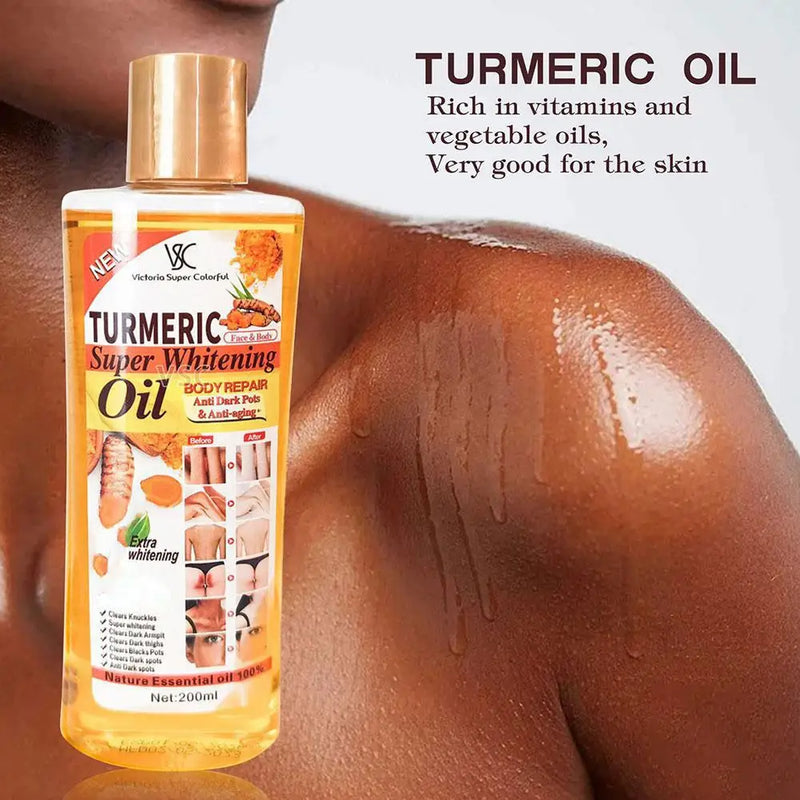 Turmeric Essential Oil Facial Body Massage