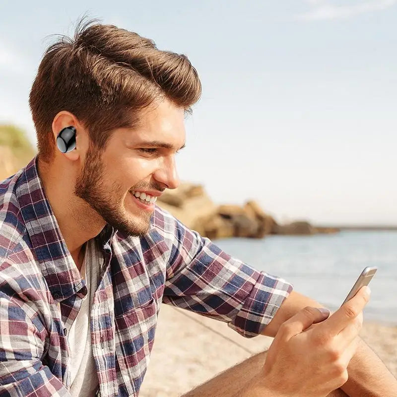 Invisible Earbuds For Both Left And Right Ears