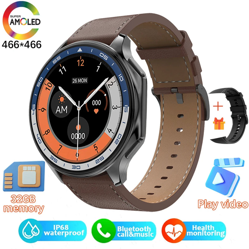 Smartwatch Men and Sports Fitness Waterproof Bracelet