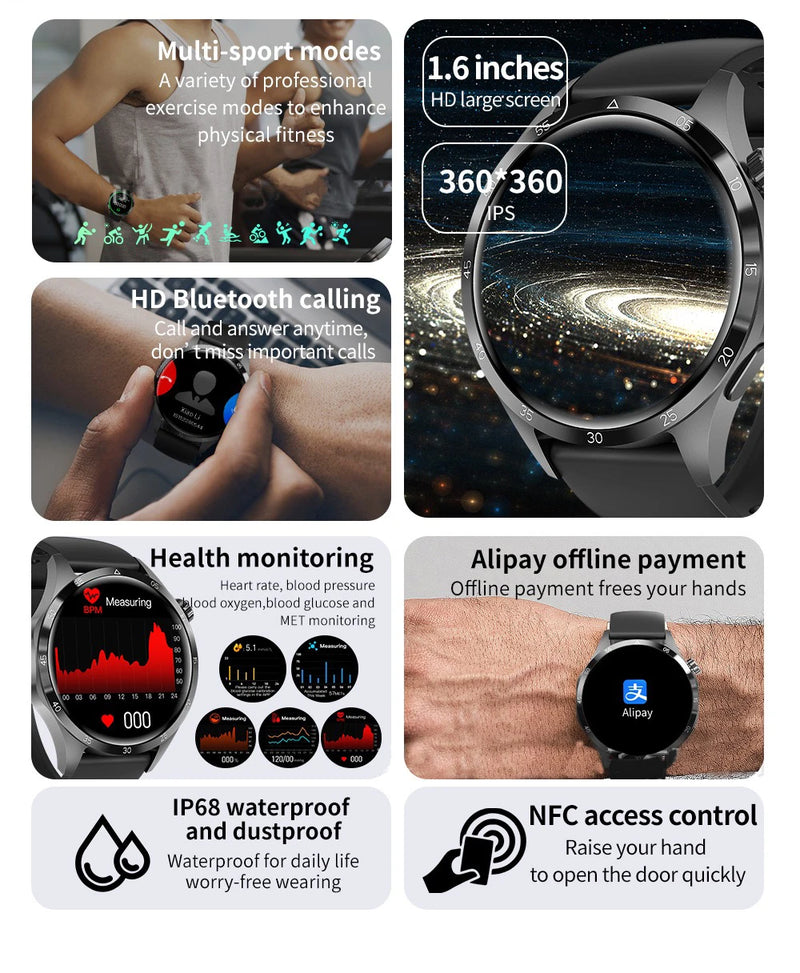 Smart Watch for  Men's and Women