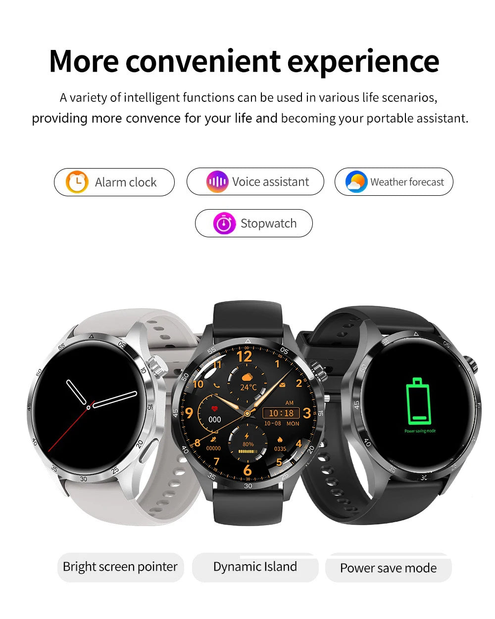 Smart Watch for  Men's and Women