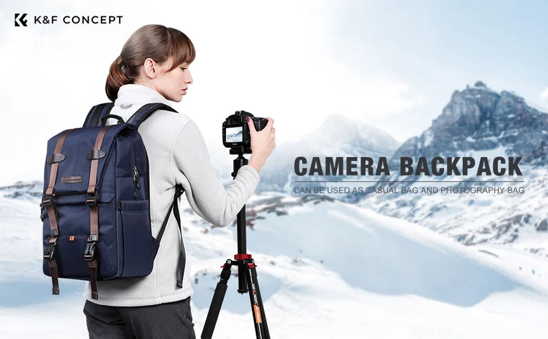 Concept Multifunctional Waterproof Camera Backpack