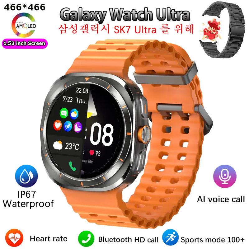 Music Bluetooth Call Sport GPS Waterproof Smartwatch Men