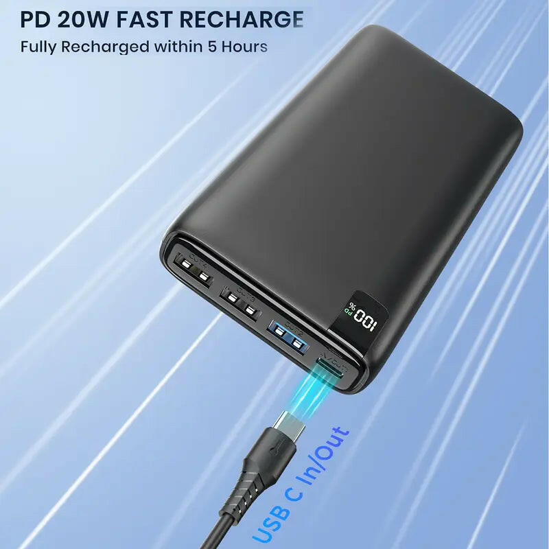 Power Bank 26800Mah Portable Charger, 22.5W Fast Charging Portable Phone Charger PD QC3.0 USB C Battery Pack for Iphone 15/15 Plus/15 Pro/15 Pro Max, Iphone 14/13 Series, Samsung Galaxy