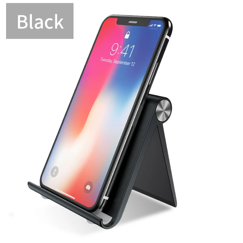 Phone Holder Stand Mobile Smartphone Support Tablet Stand for iPhone 14 13  Desk Cell Phone Holder Stand Portable Mobile Holder